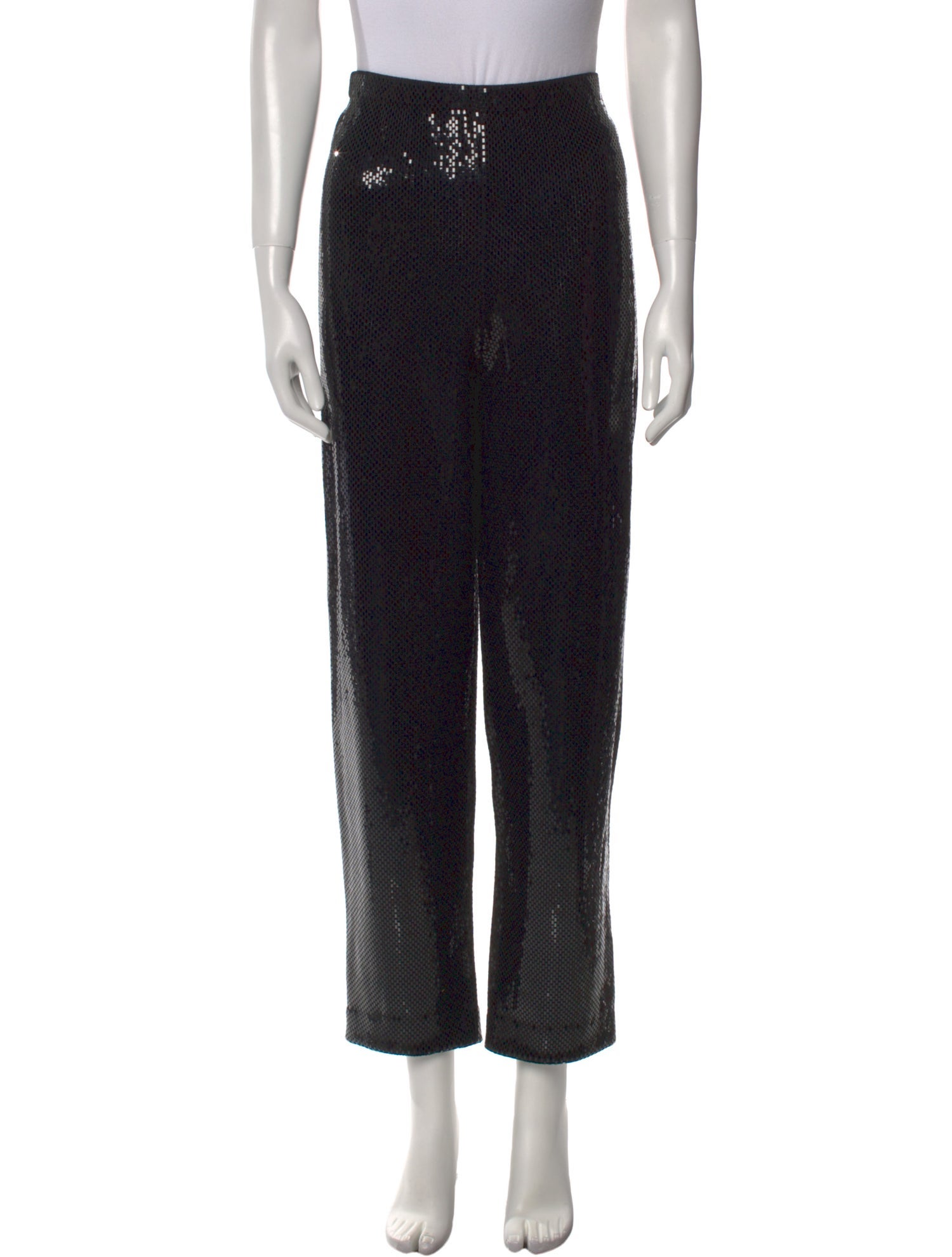 St. John Wool Straight Leg Pants