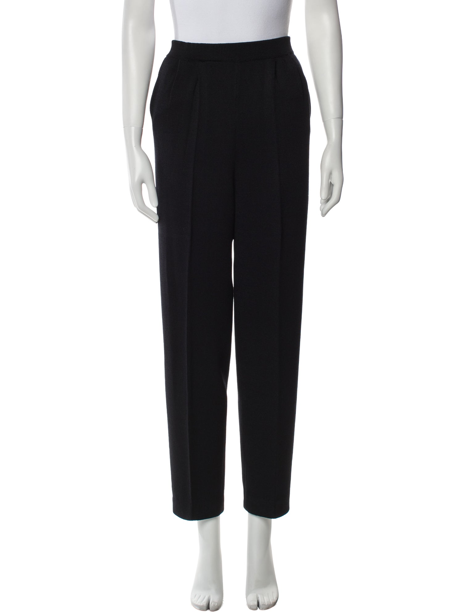 St. John Pleated Accents Sweatpants