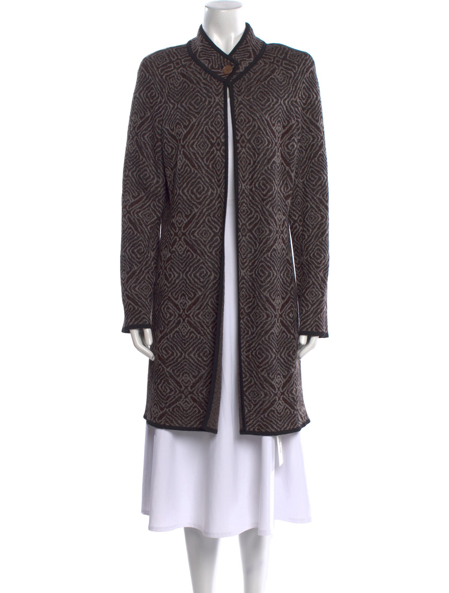 St. John Mock Neck Sweater