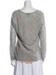 St. John Wool V-Neck Sweater