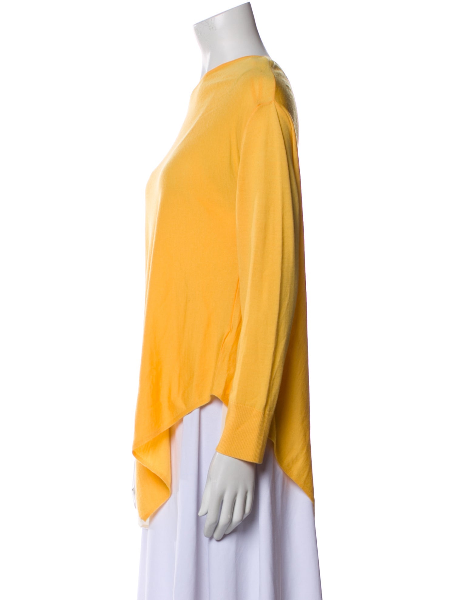 St. John Wool One-Shoulder Tunic w/ Tags