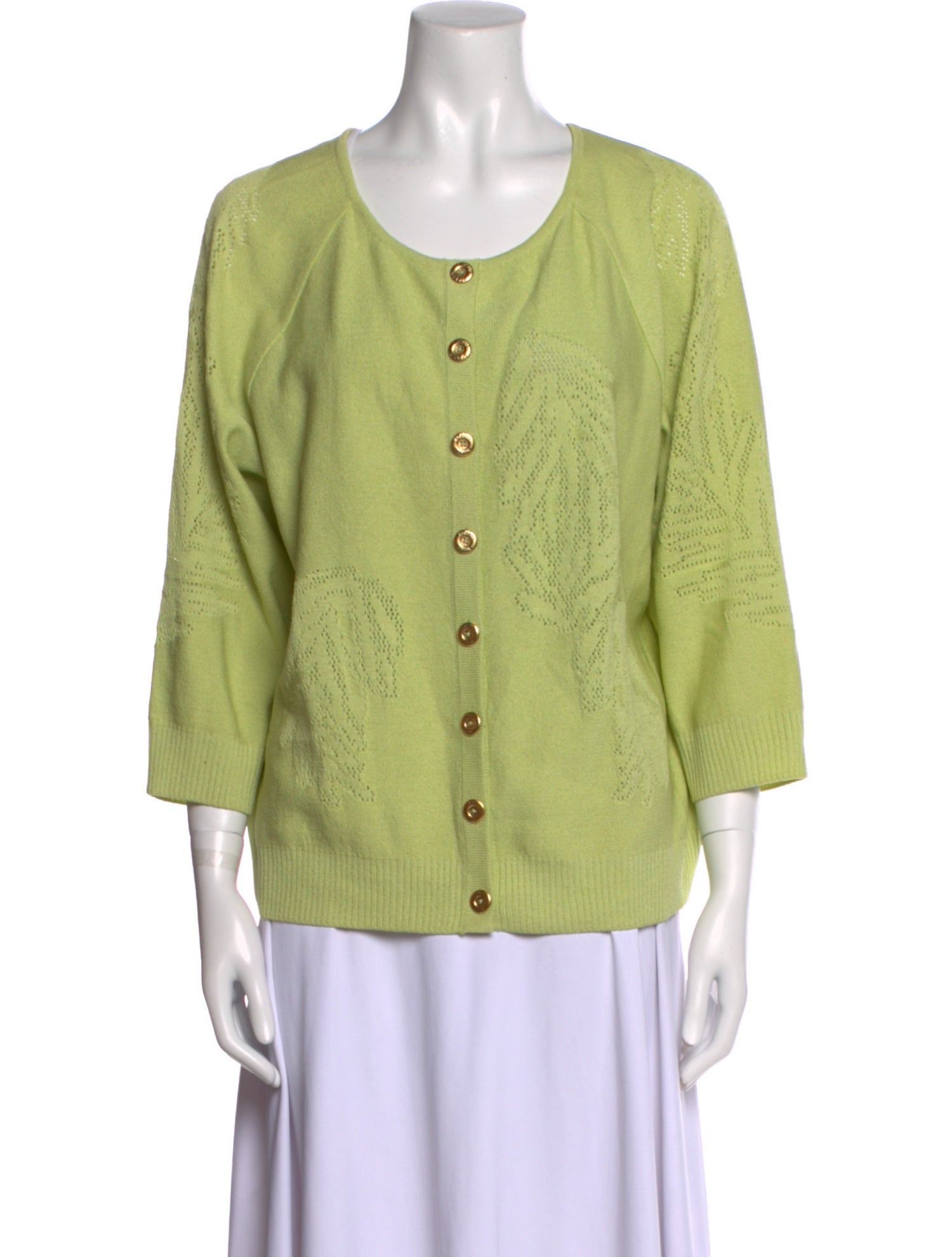 St. John Wool Scoop Neck Sweater