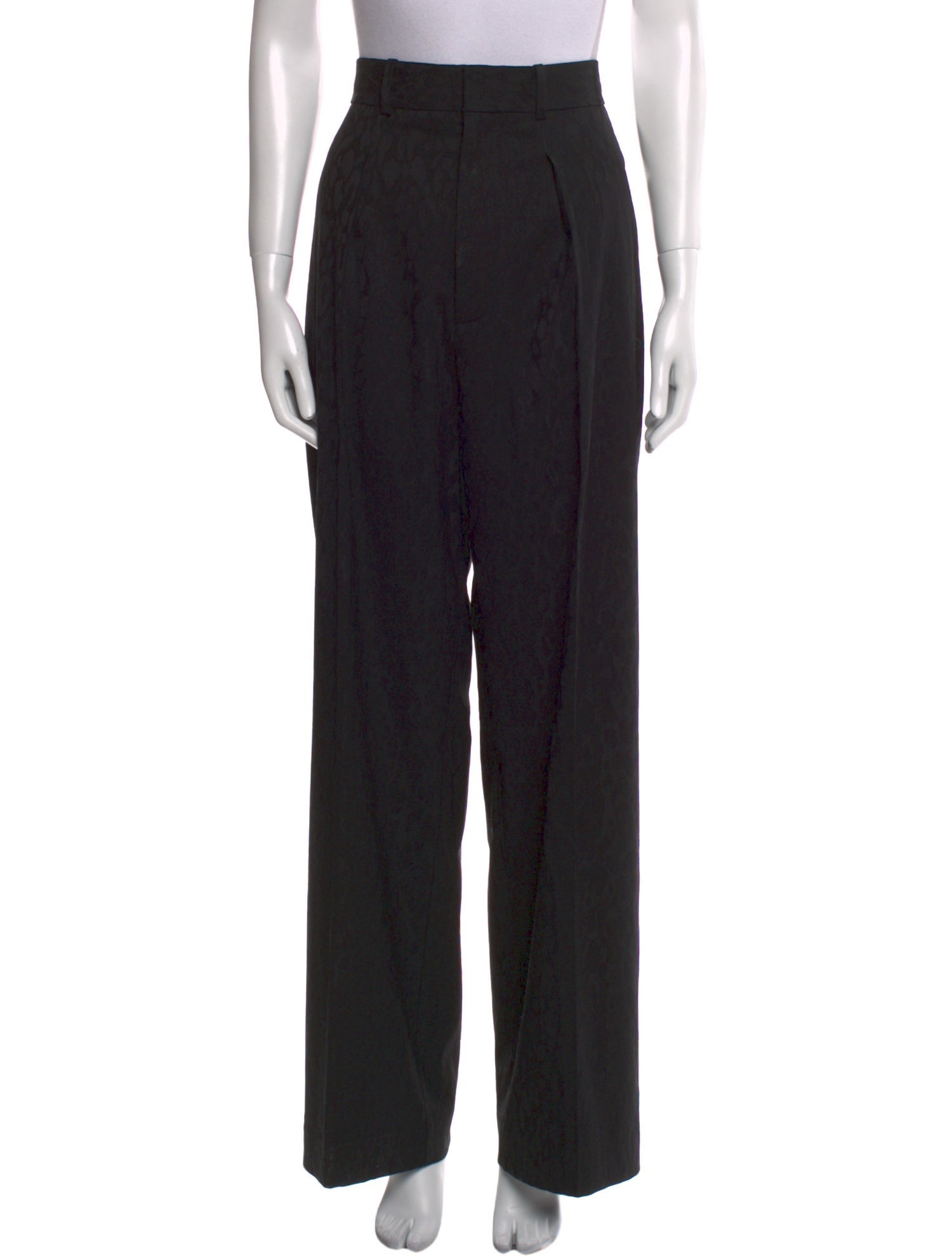 St. John Wool Wide Leg Pants