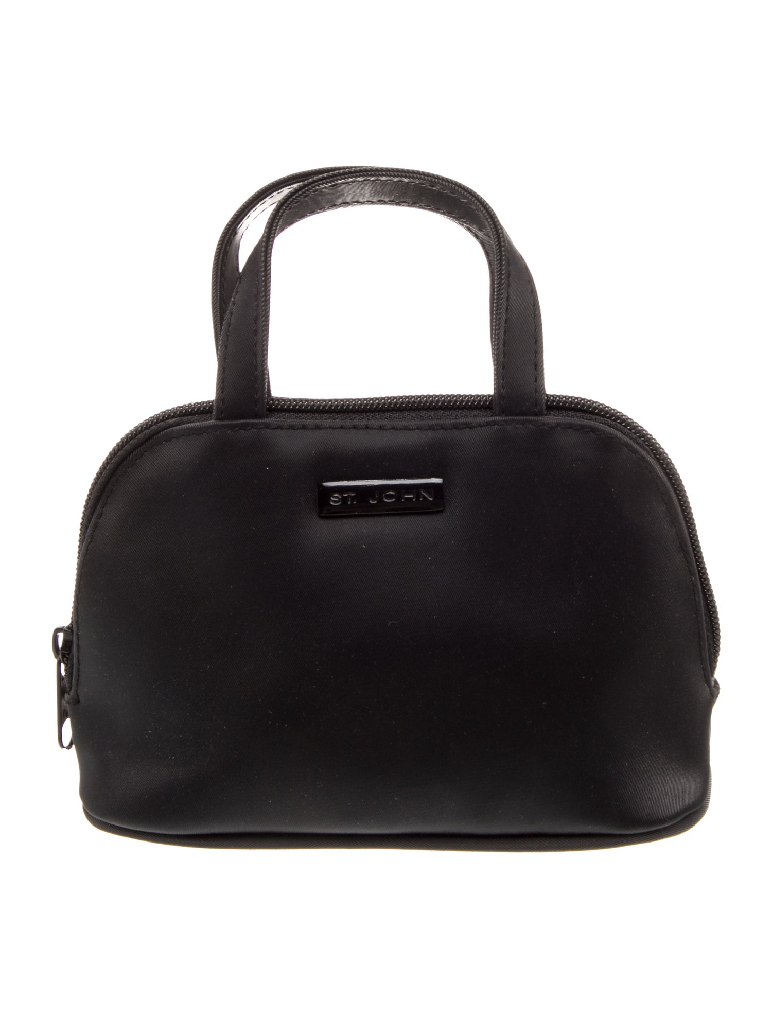 St. John Nylon Top Handle Bag
