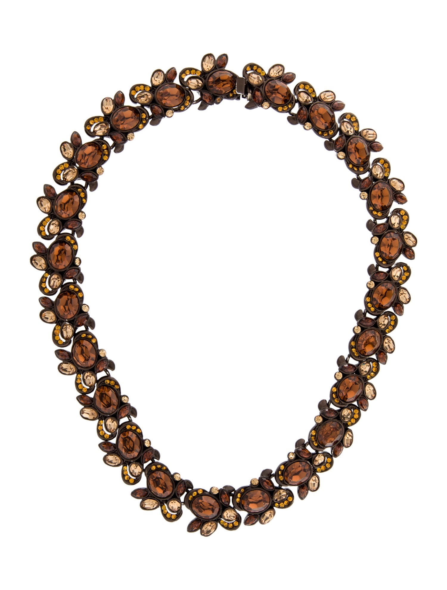 St. John Vintage Crystal Collar Necklace