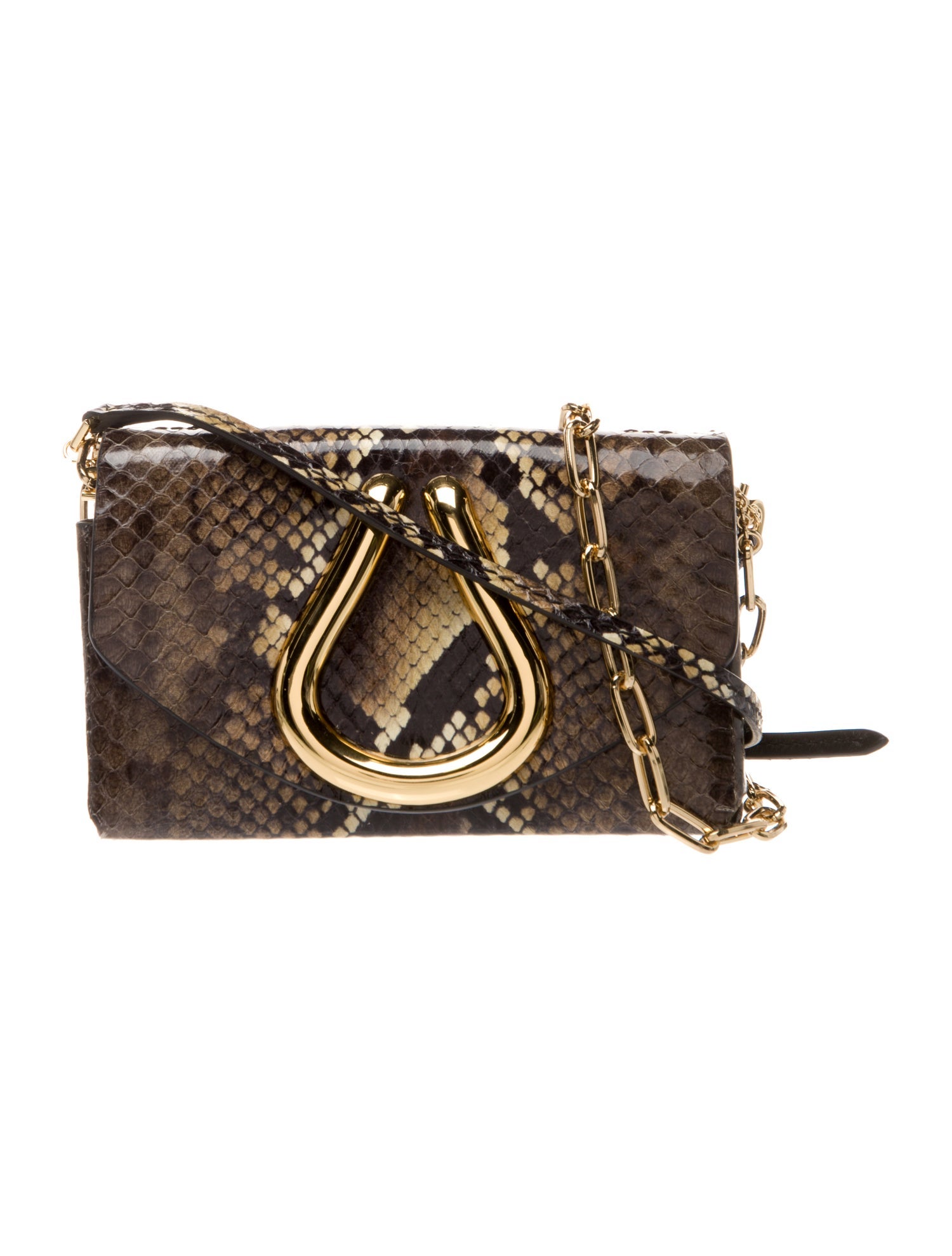 St. John Embossed Leather Crossbody Bag w/ Tags