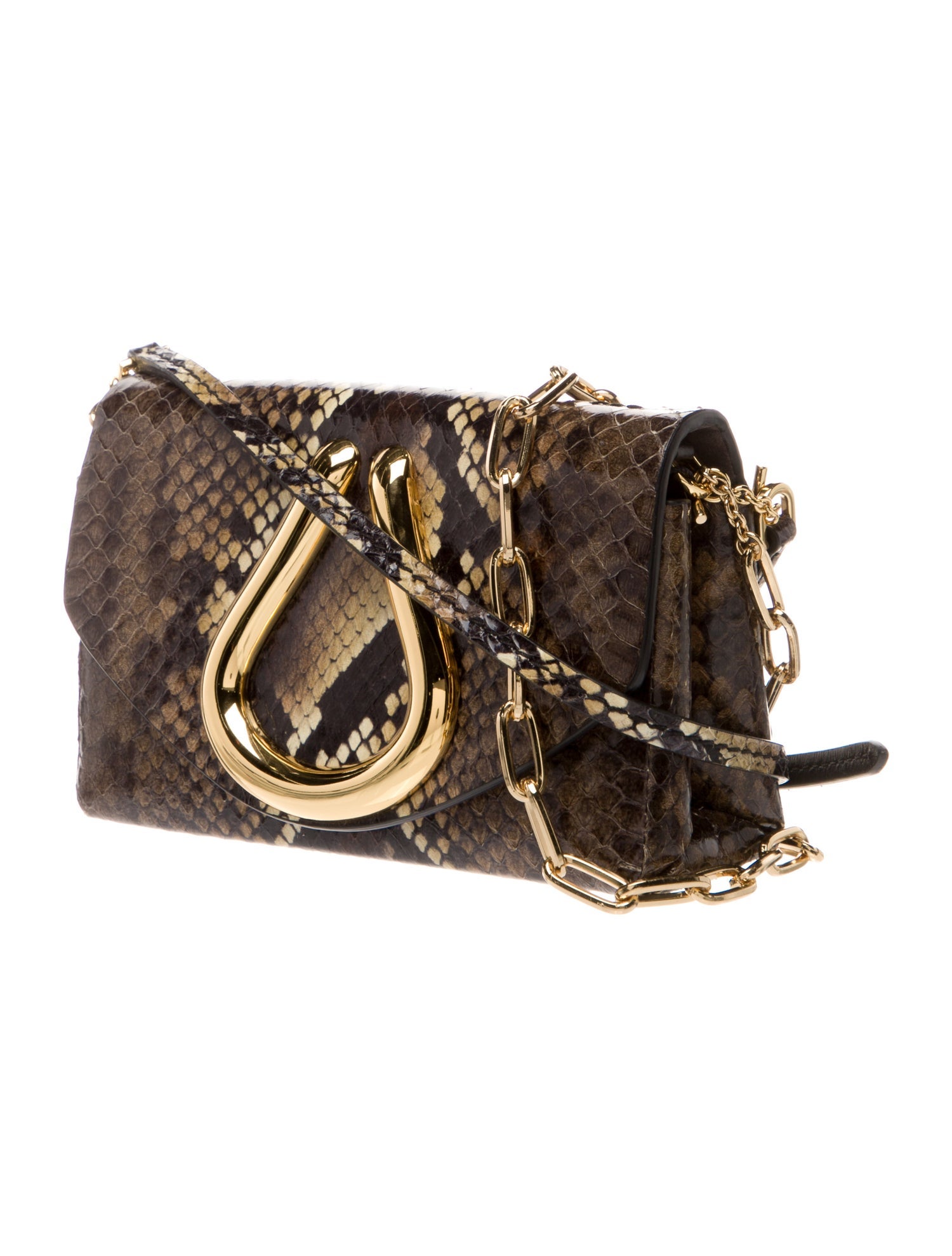 St. John Embossed Leather Crossbody Bag w/ Tags