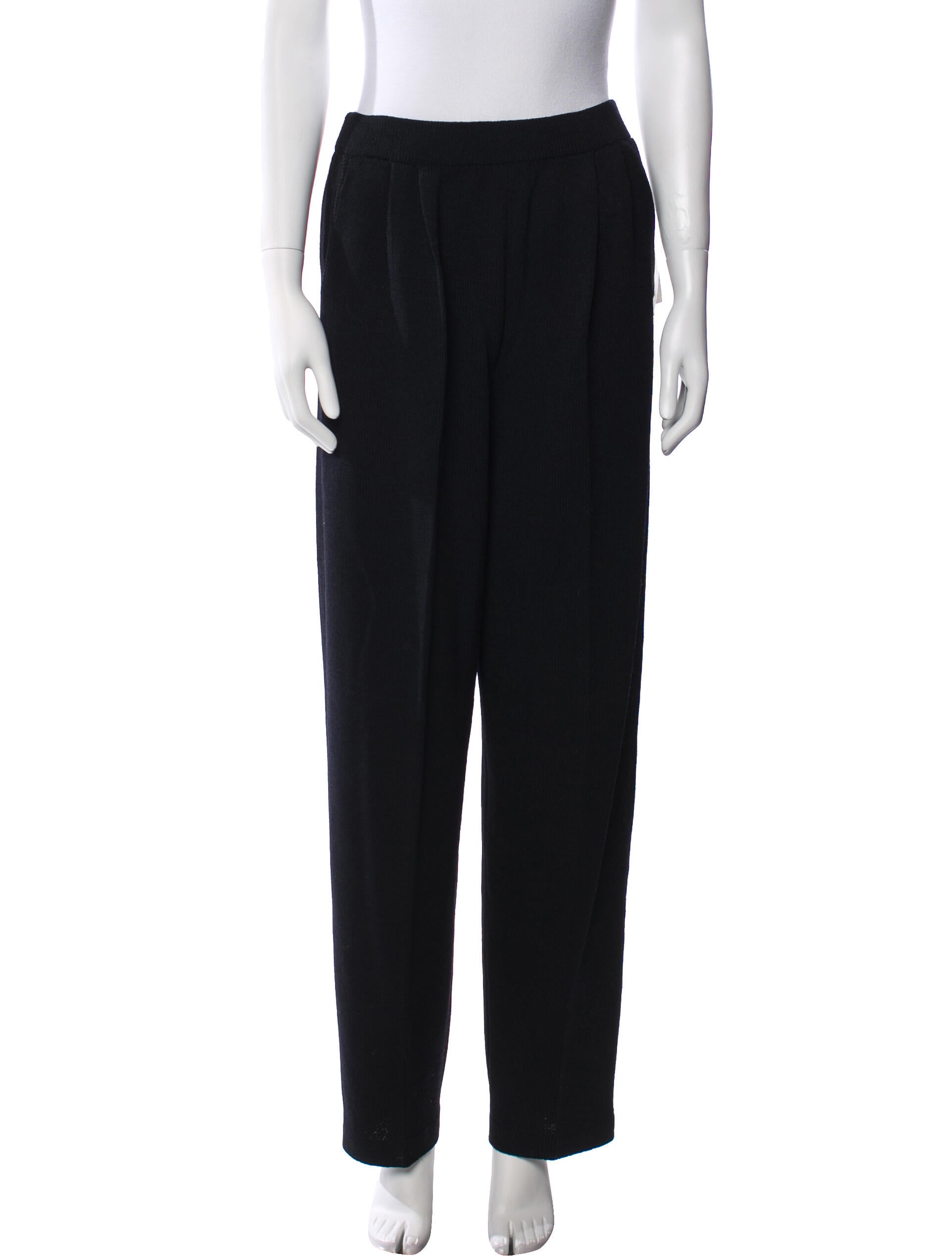 St. John Wool Straight Leg Pants