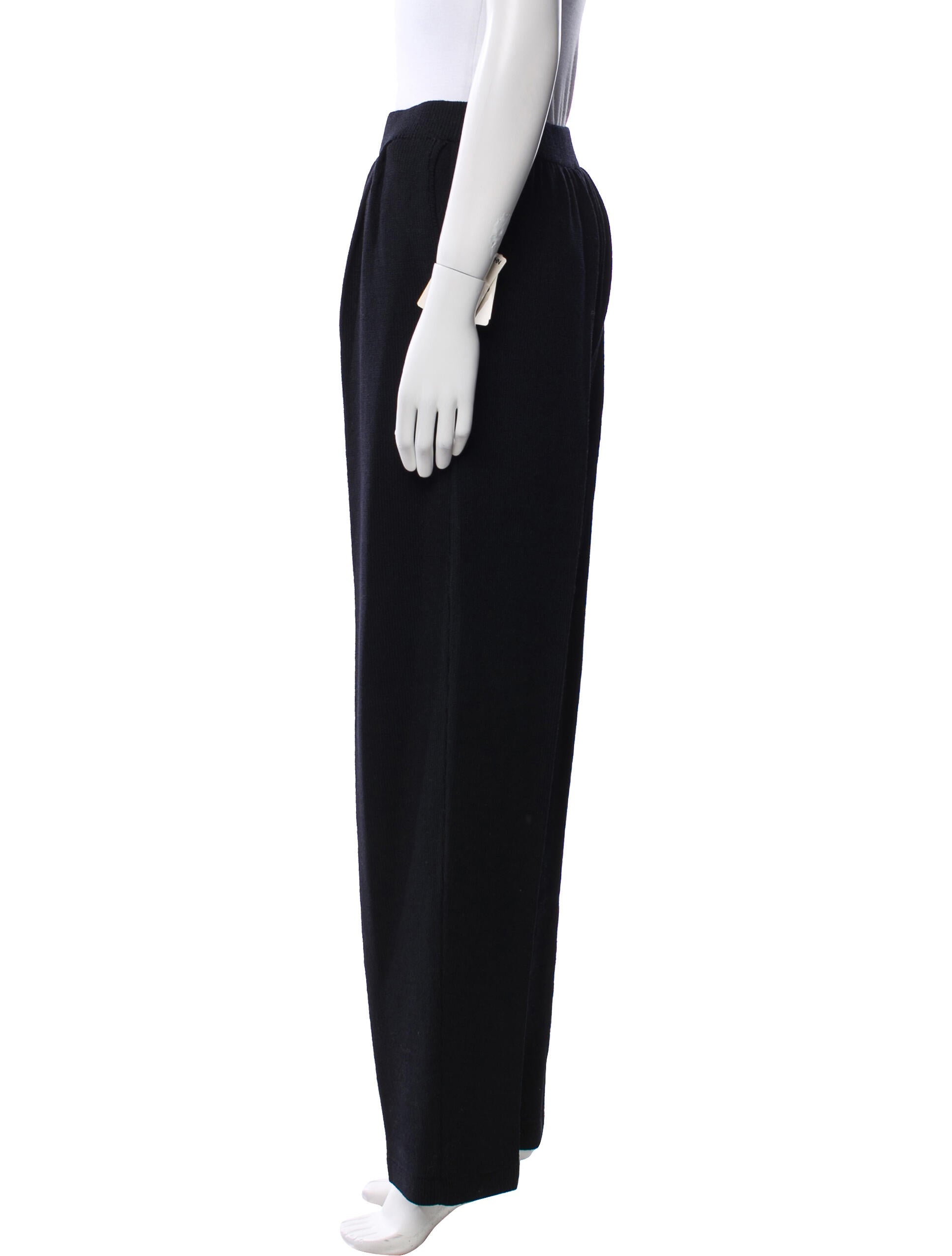 St. John Wool Straight Leg Pants