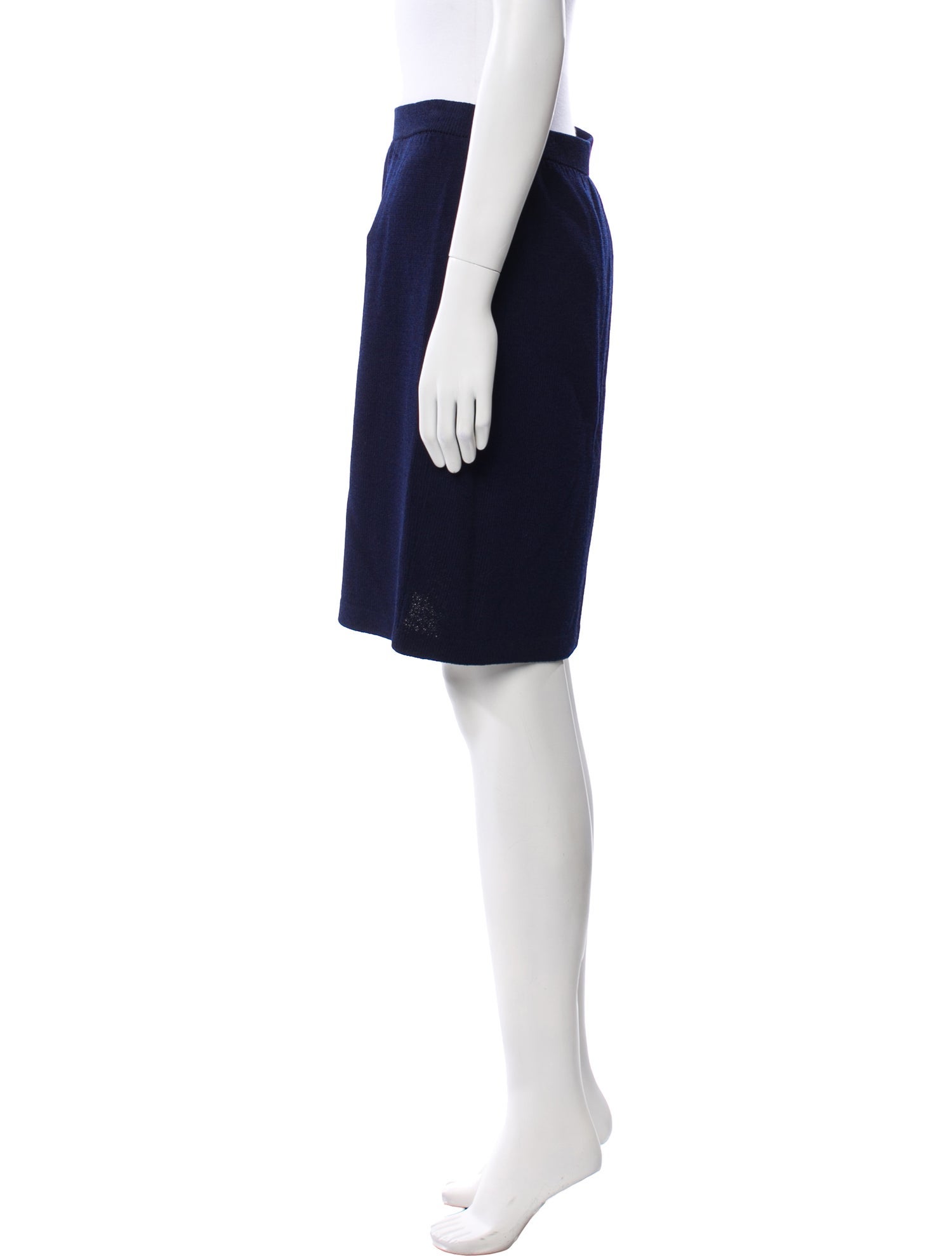 St. John Wool Knee-Length Skirt