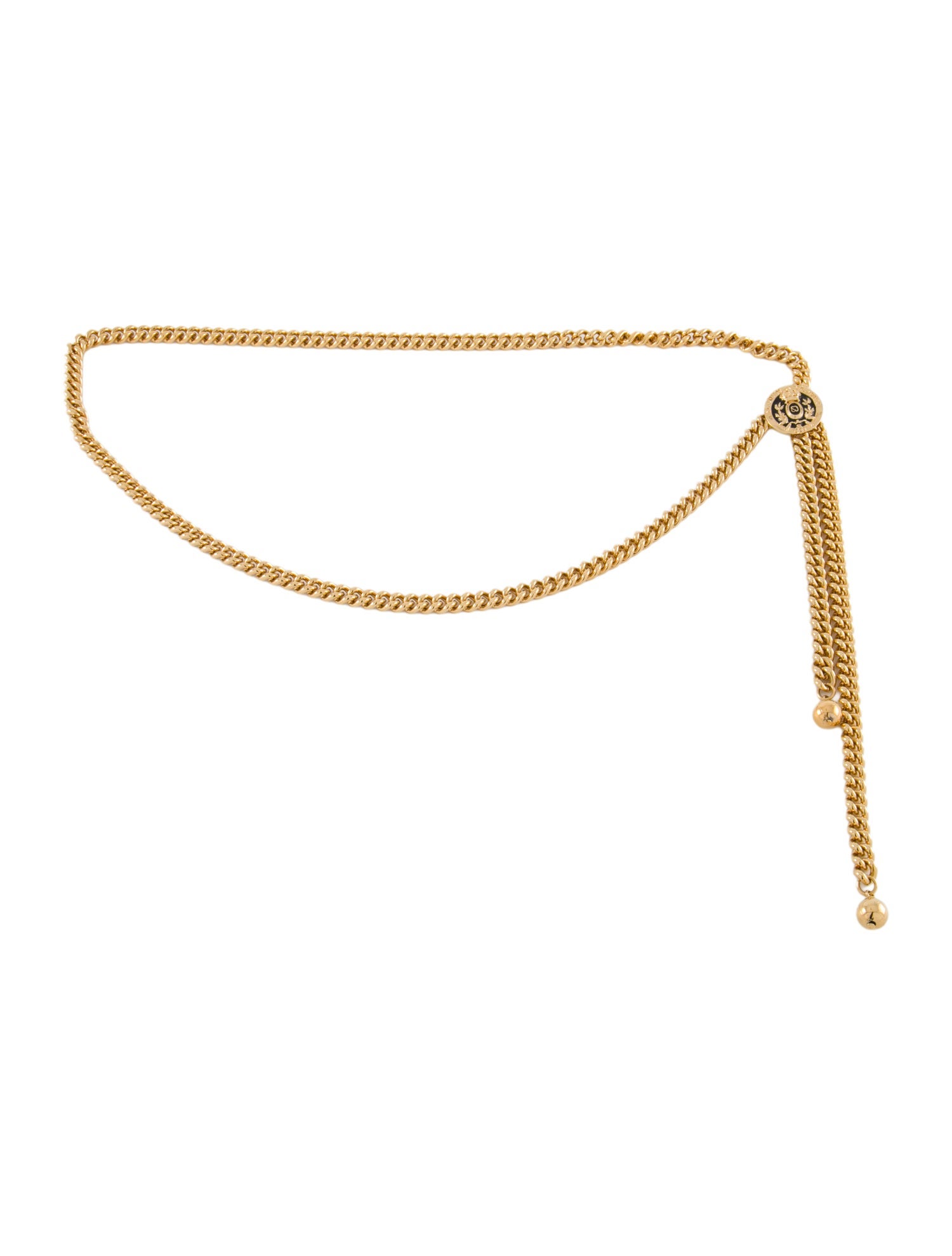 St. John Skinny Metal Waist Belt