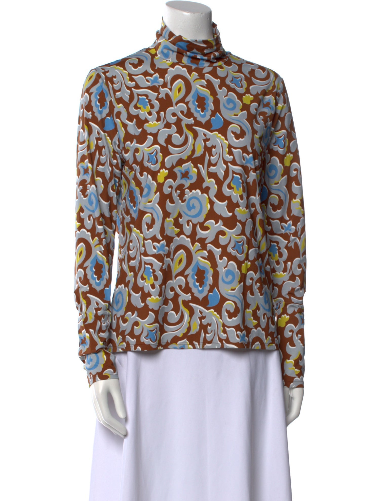 St. John Nylon Printed Sweater