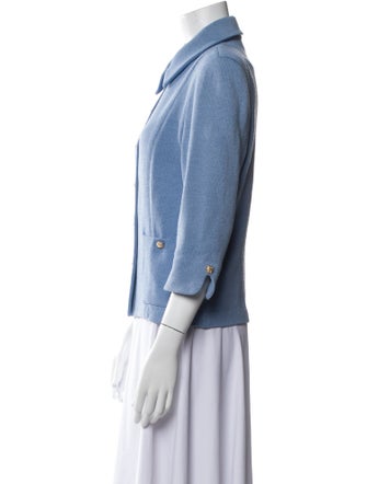 St. John Wool Denim Jacket
