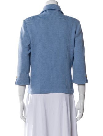 St. John Wool Denim Jacket