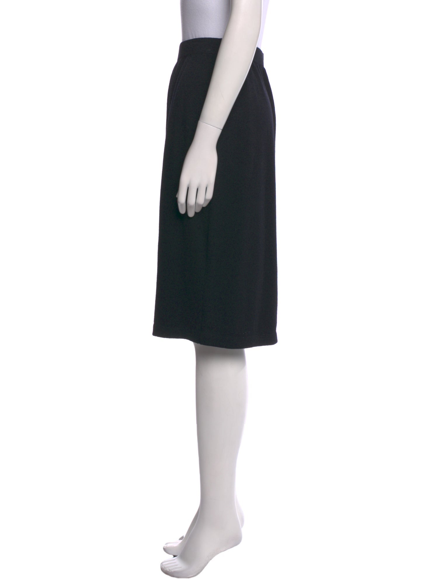 St. John Wool Knee-Length Skirt