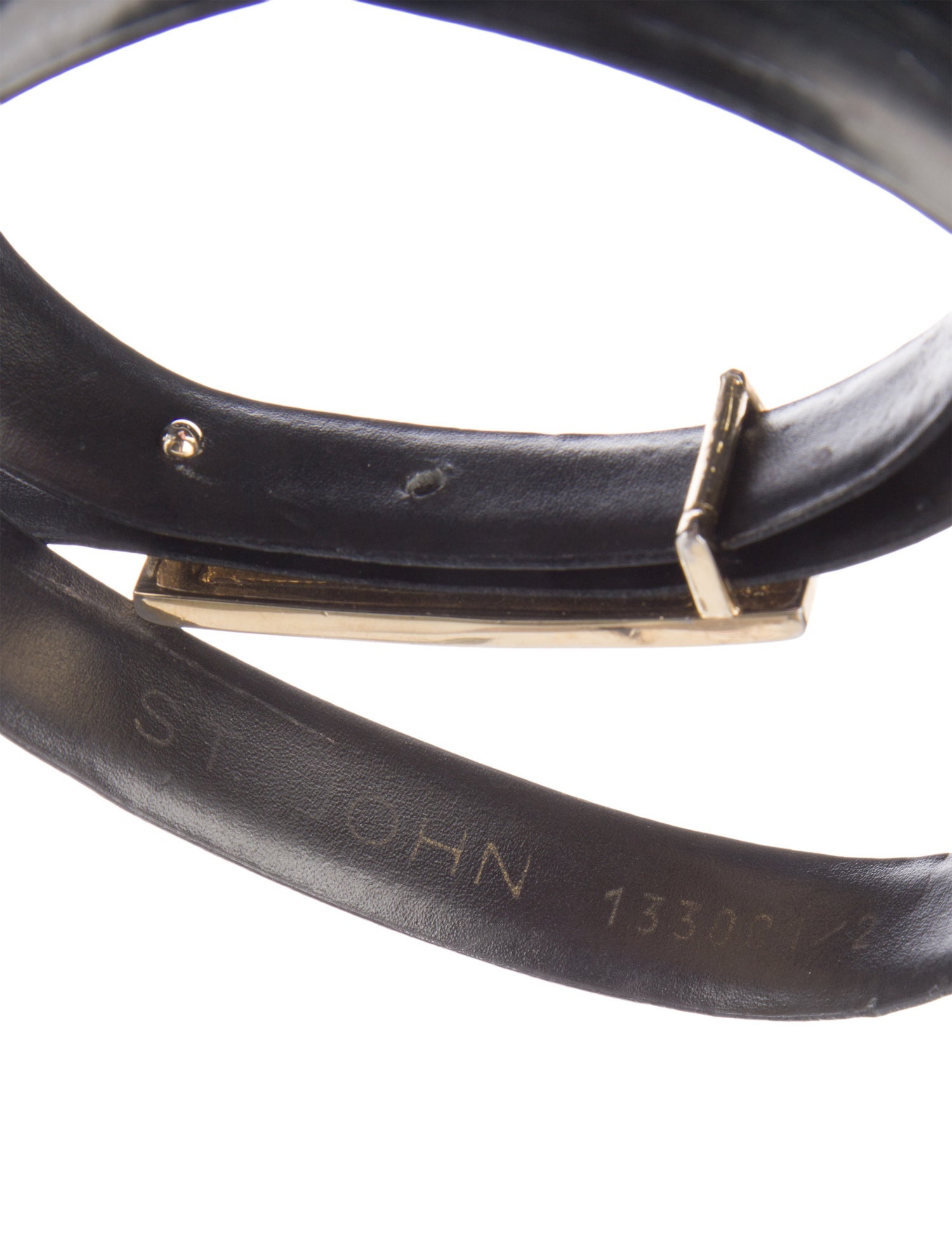 St. John Skinny Leather Belt Kit