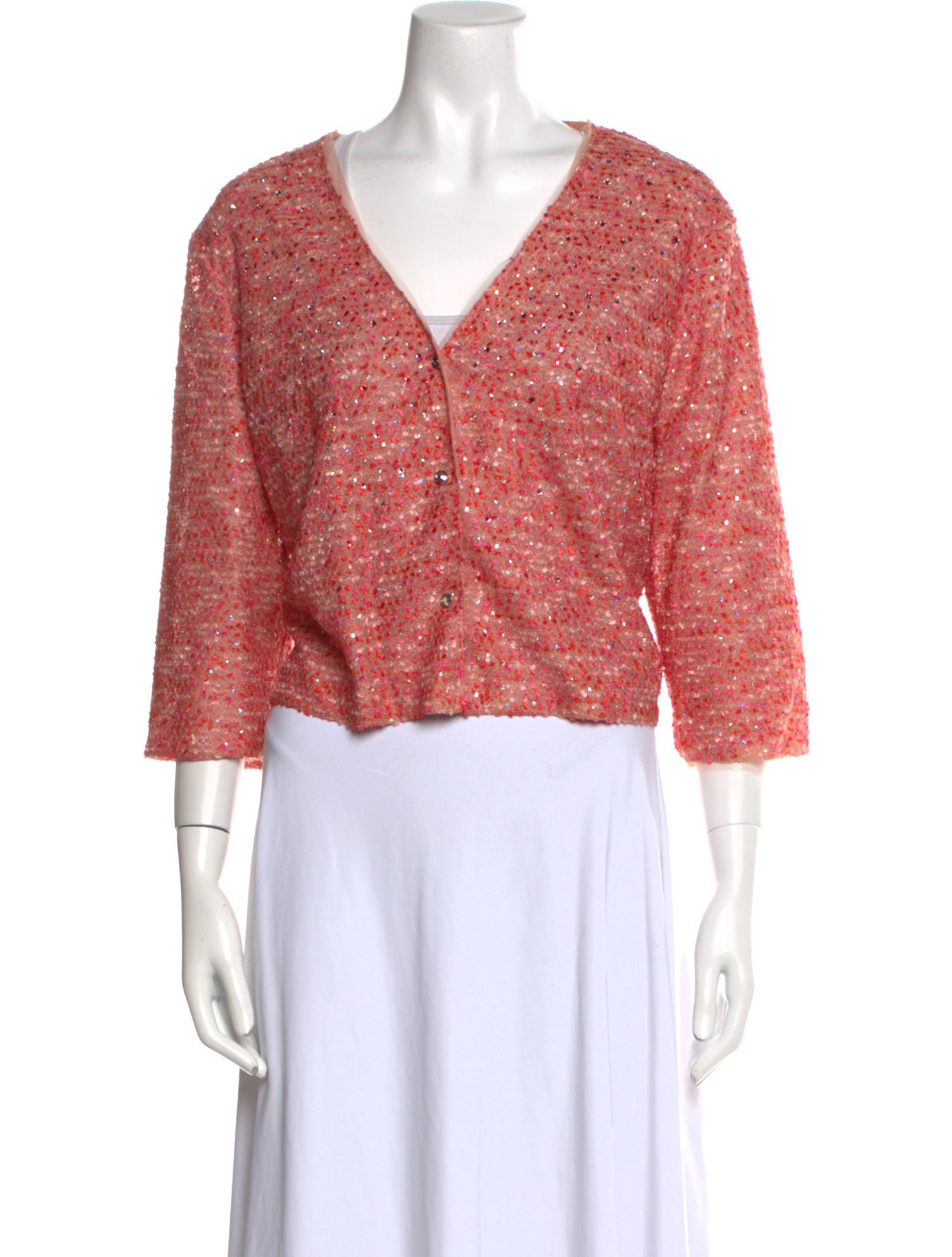 St. John V-Neck Sweater w/ Tags