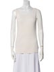 St. John Wool Scoop Neck Top