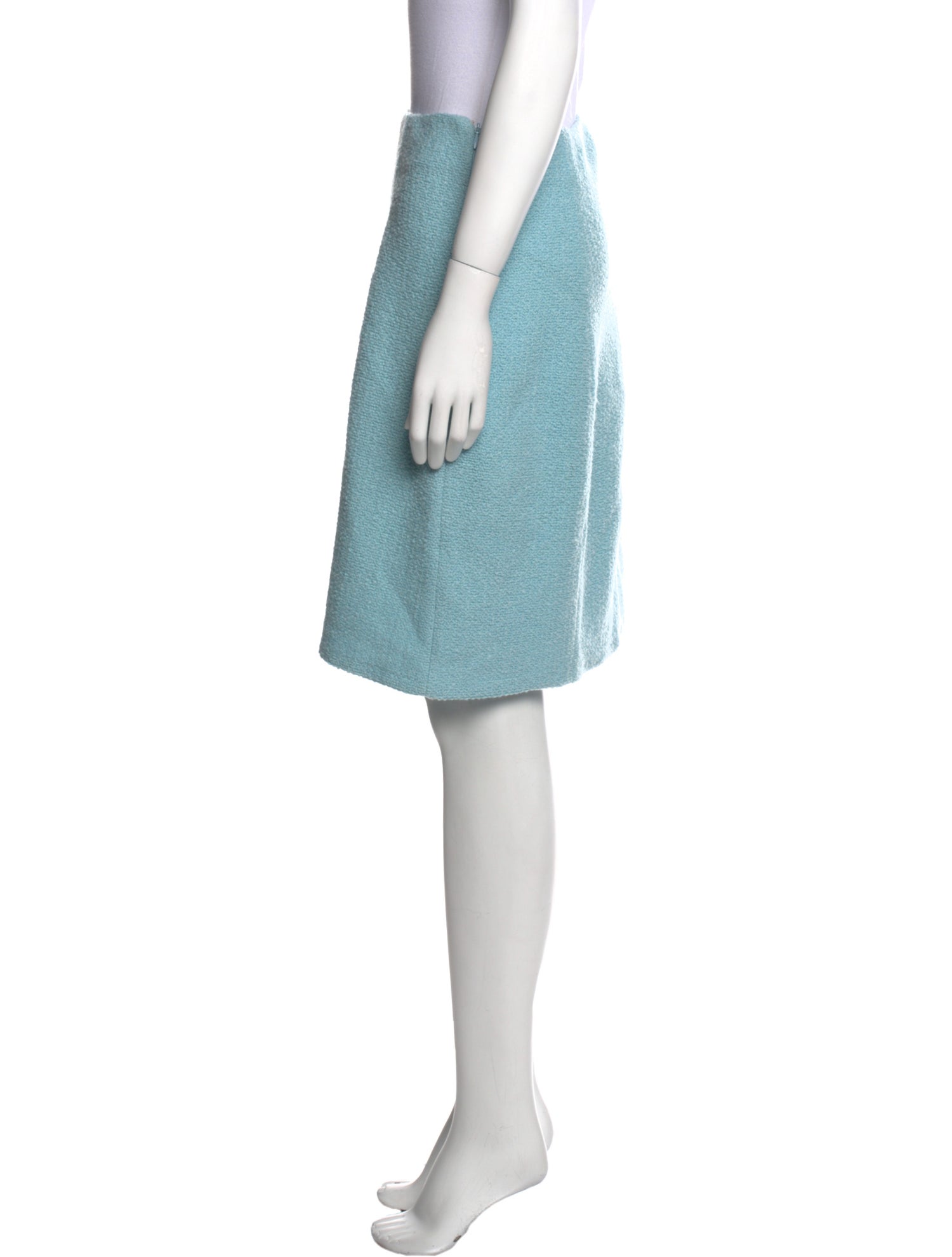 St. John Wool Knee-Length Skirt w/ Tags