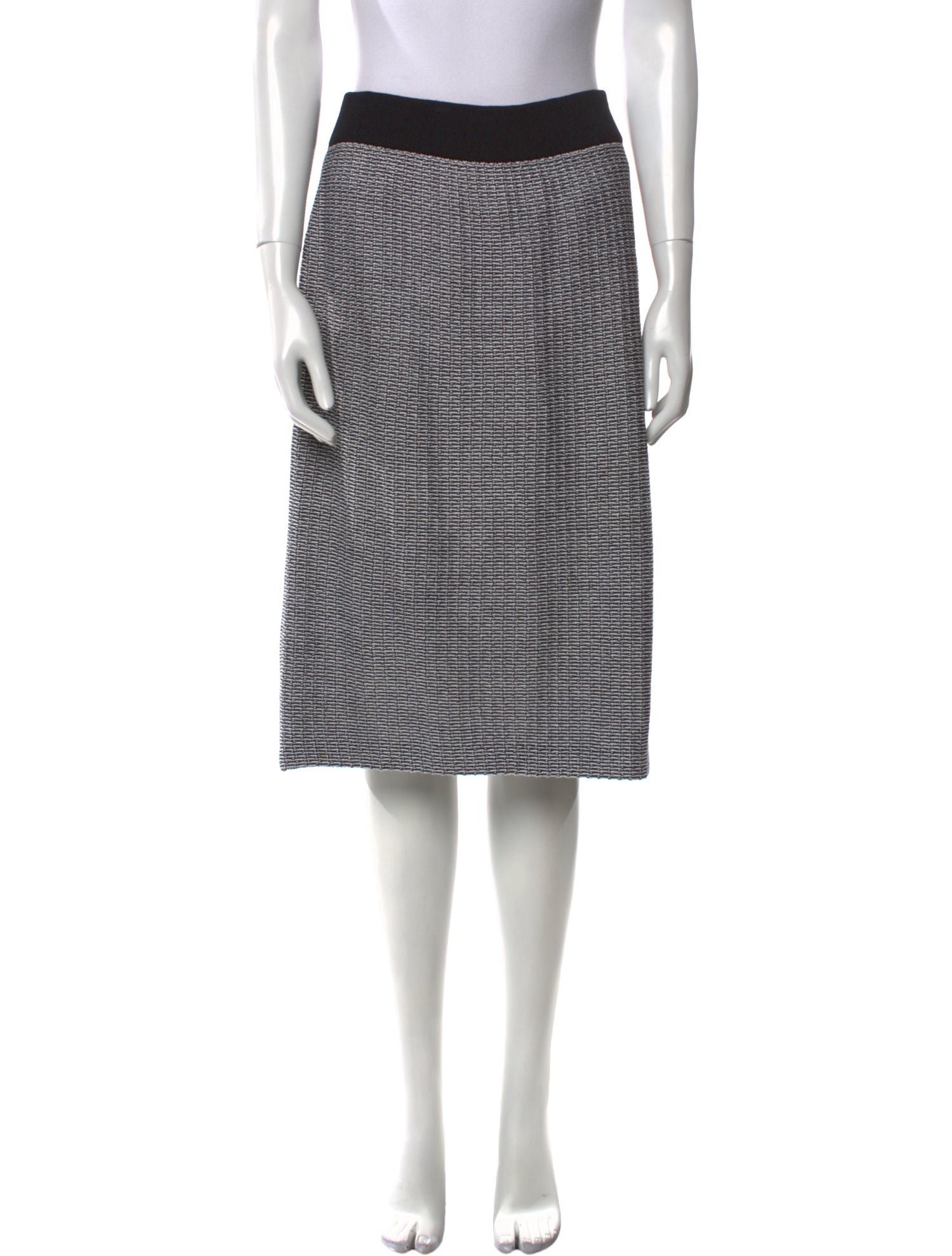 St. John Wool Knee-Length Skirt