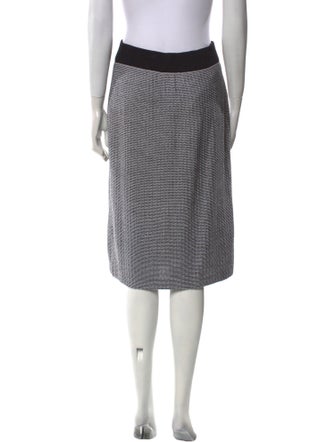 St. John Wool Knee-Length Skirt