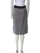 St. John Wool Knee-Length Skirt