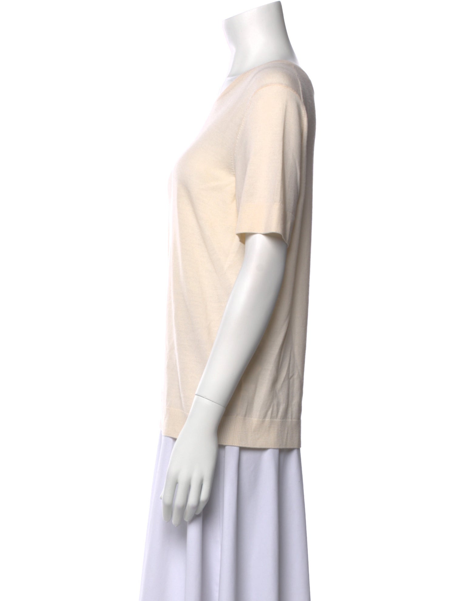 St. John Wool Scoop Neck Sweater