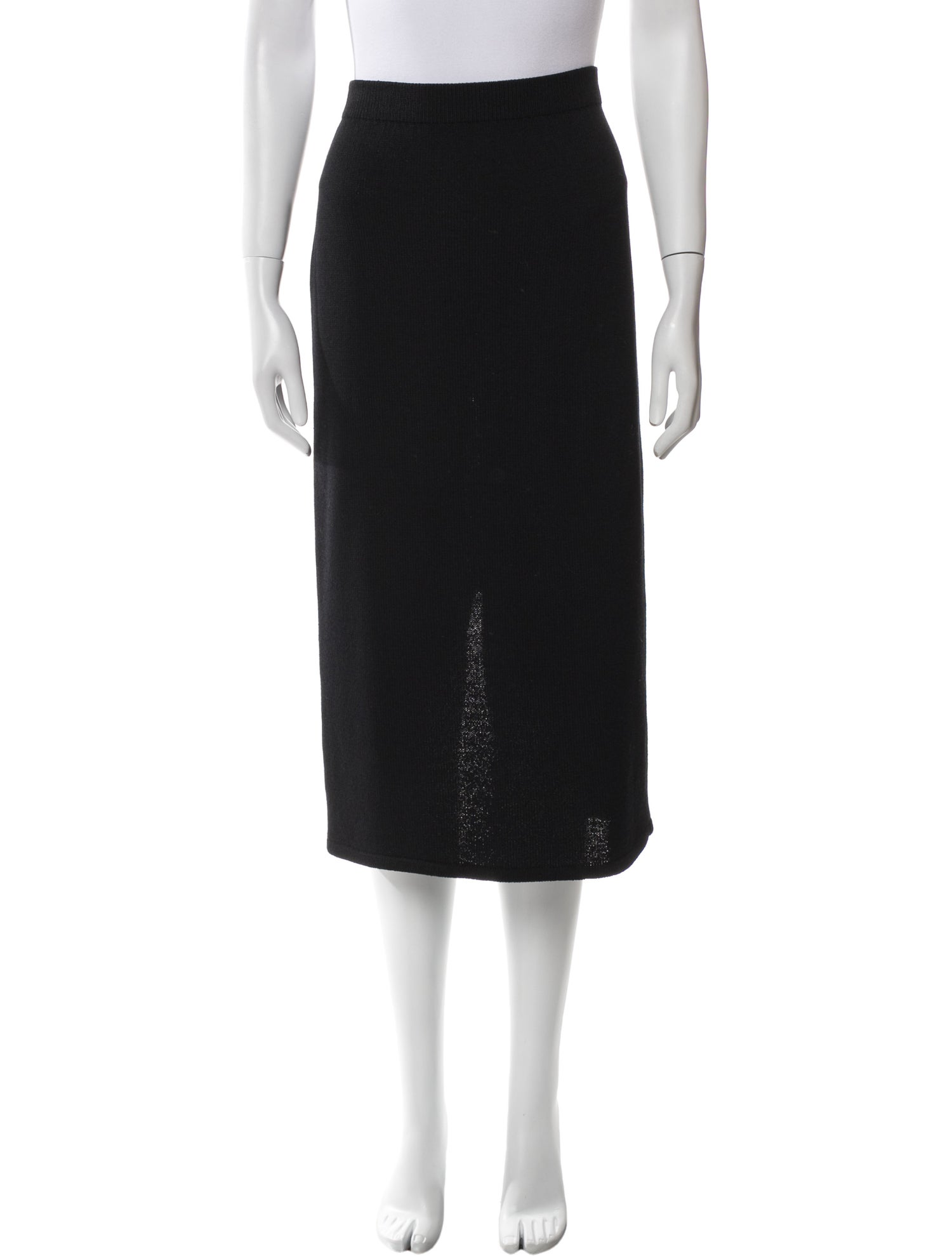 St. John Wool Knee-Length Skirt
