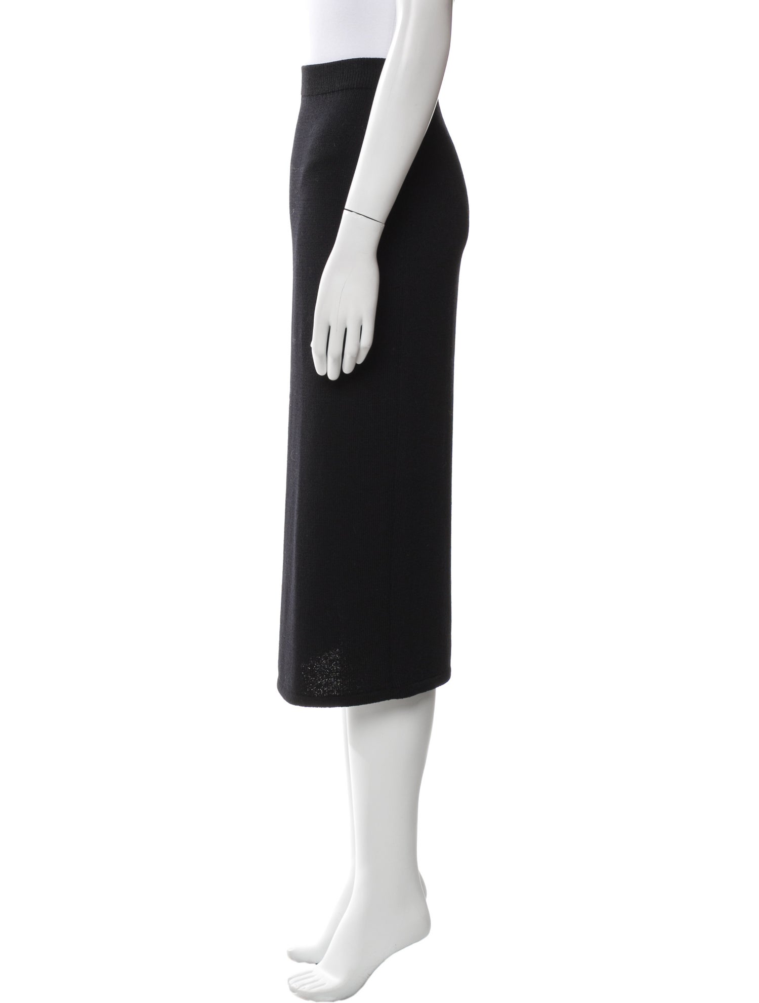 St. John Wool Knee-Length Skirt