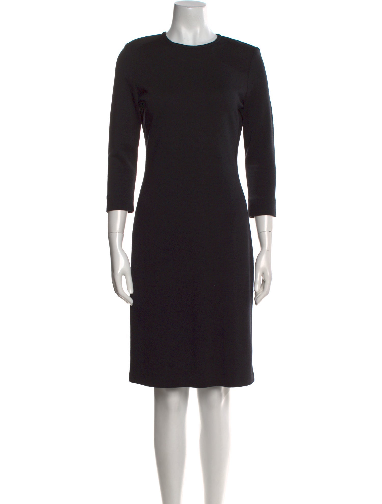 St. John Wool Knee-Length Dress