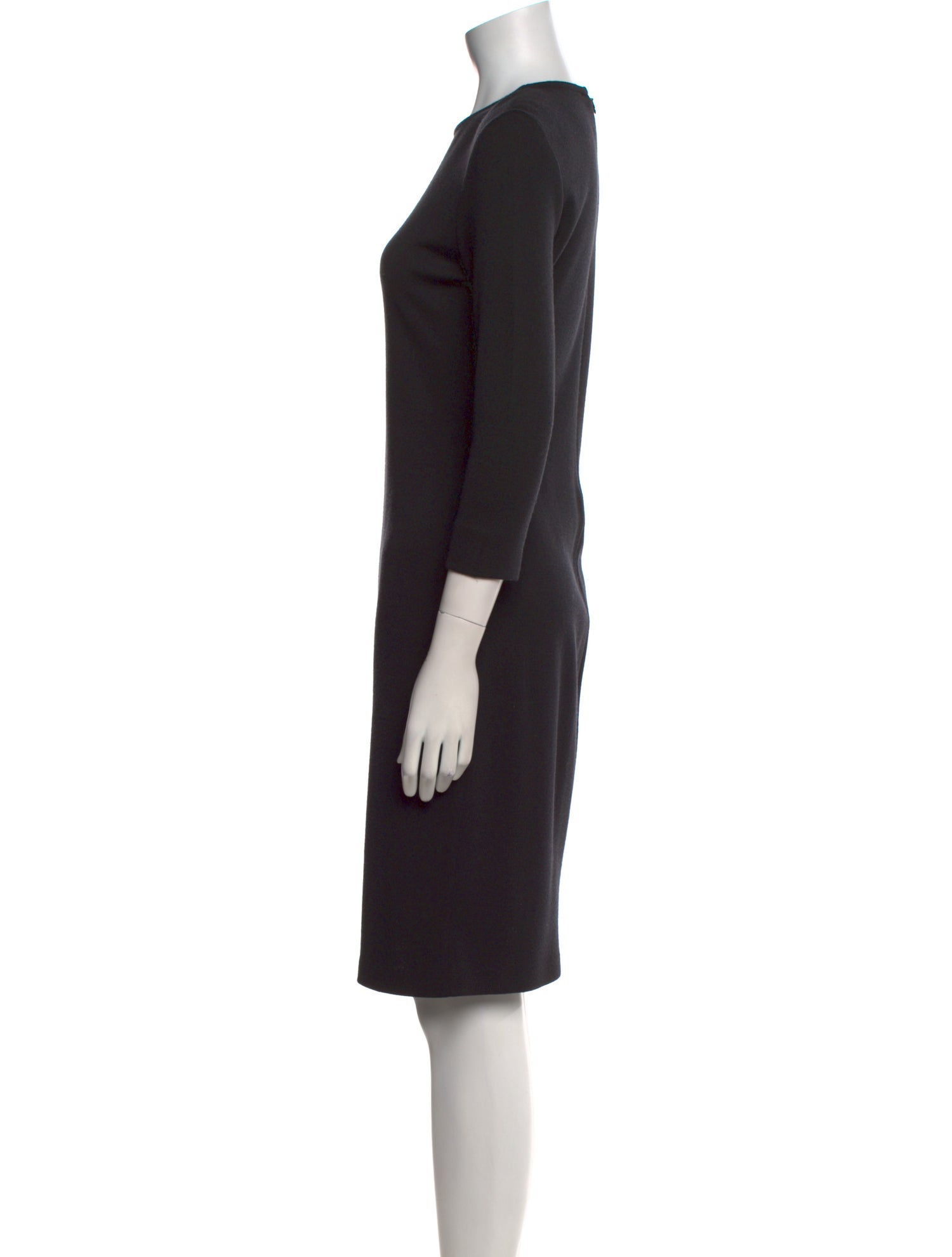 St. John Wool Knee-Length Dress