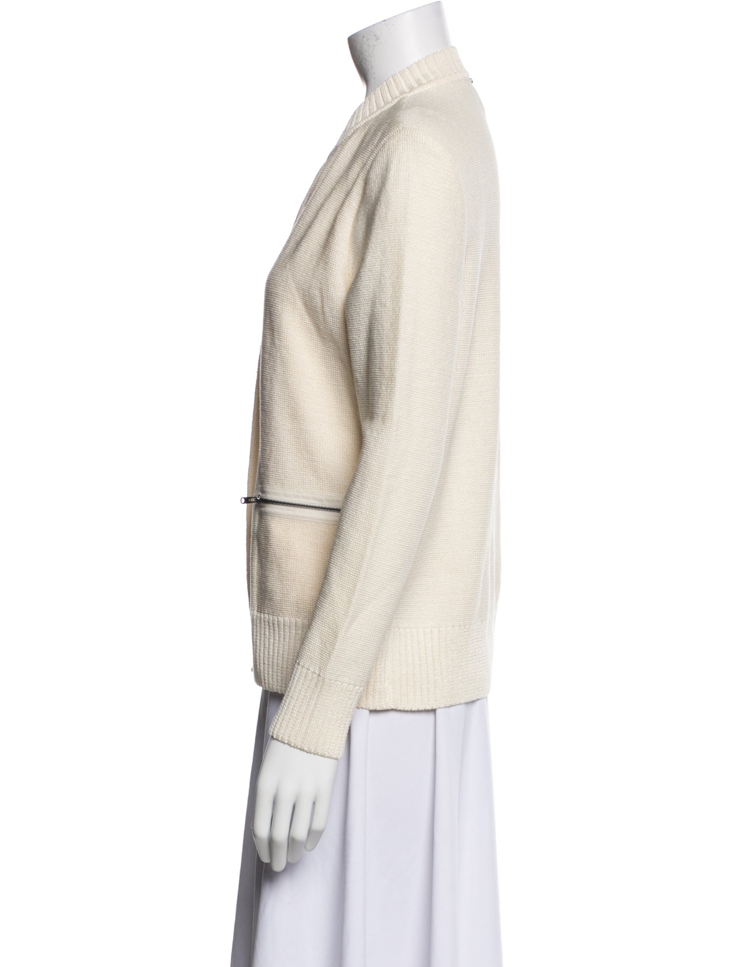 St. John Mock Neck Sweater