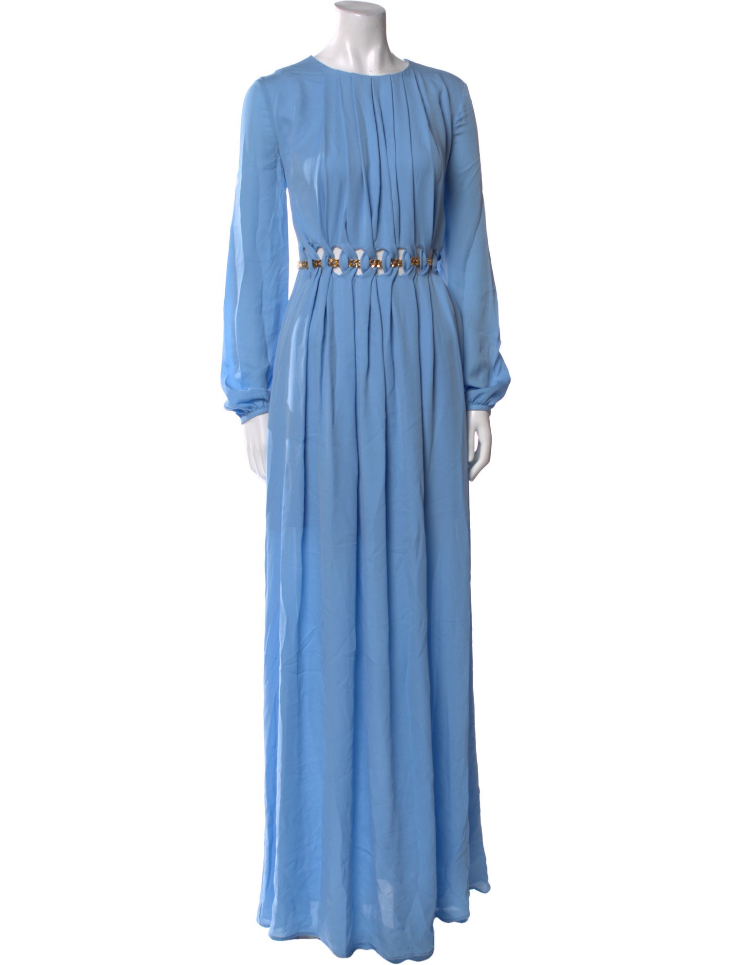 St. John Silk Long Dress
