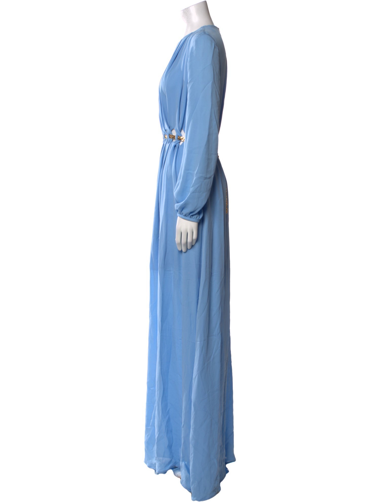 St. John Silk Long Dress
