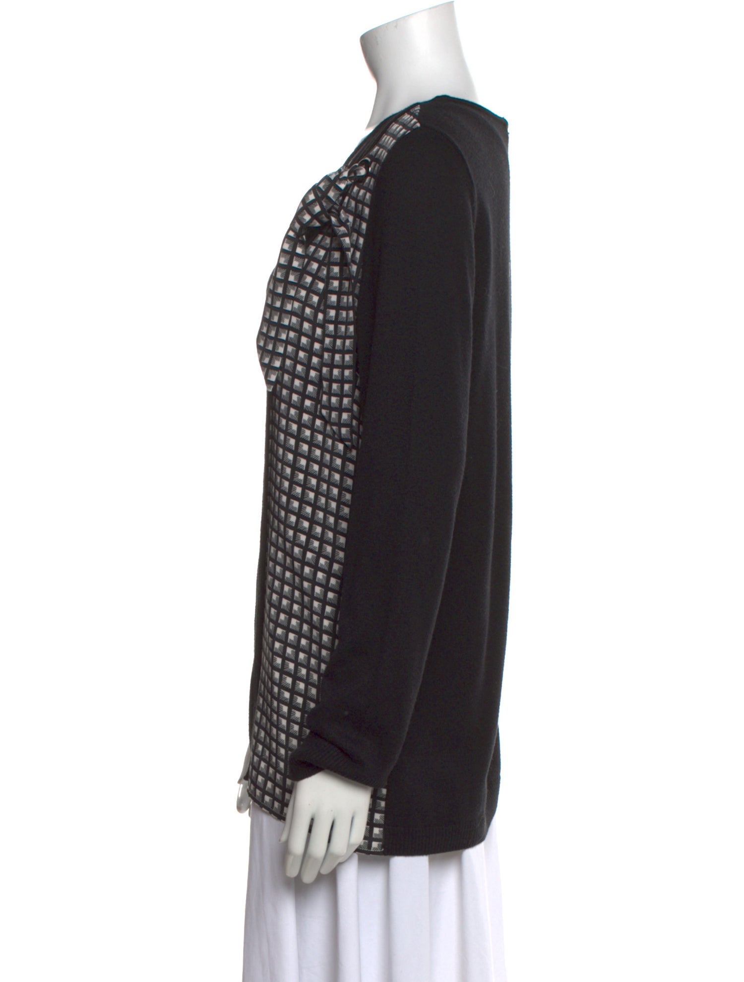 St. John Scoop Neck Sweater