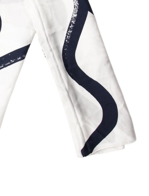 St. John Silk Printed Scarf