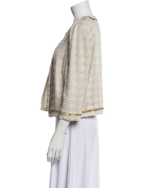 St. John Tweed Pattern Jacket