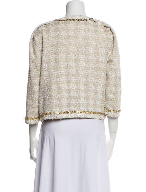 St. John Tweed Pattern Jacket