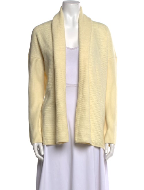St. John Cashmere Open Front Sweater