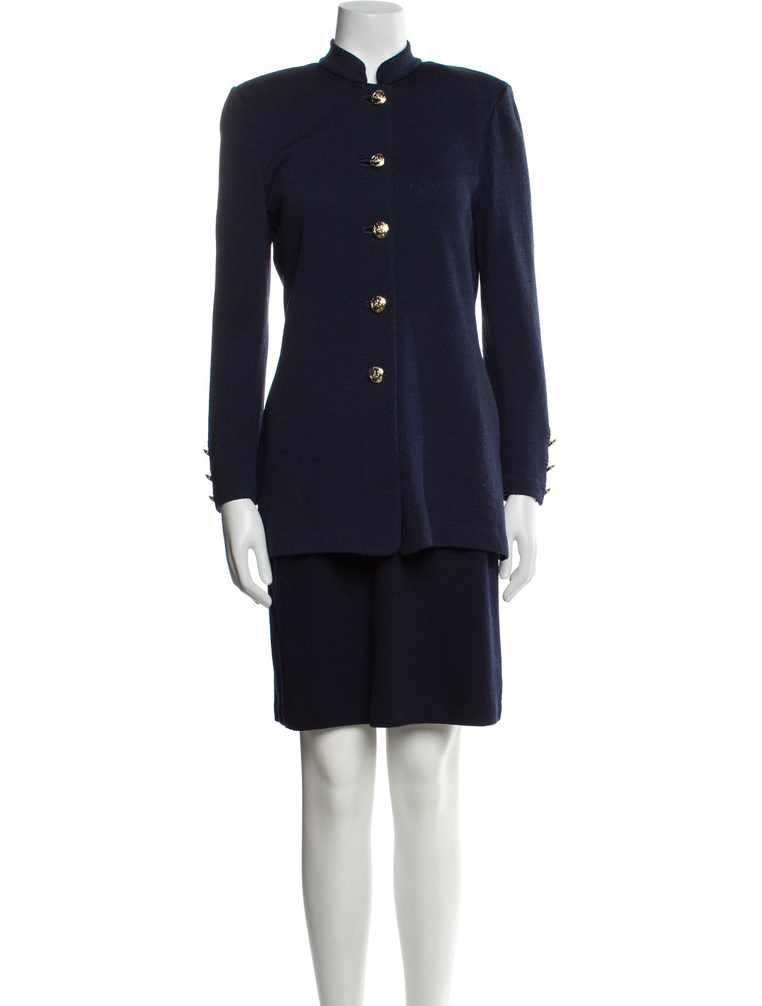 St. John Wool Skirt Suit