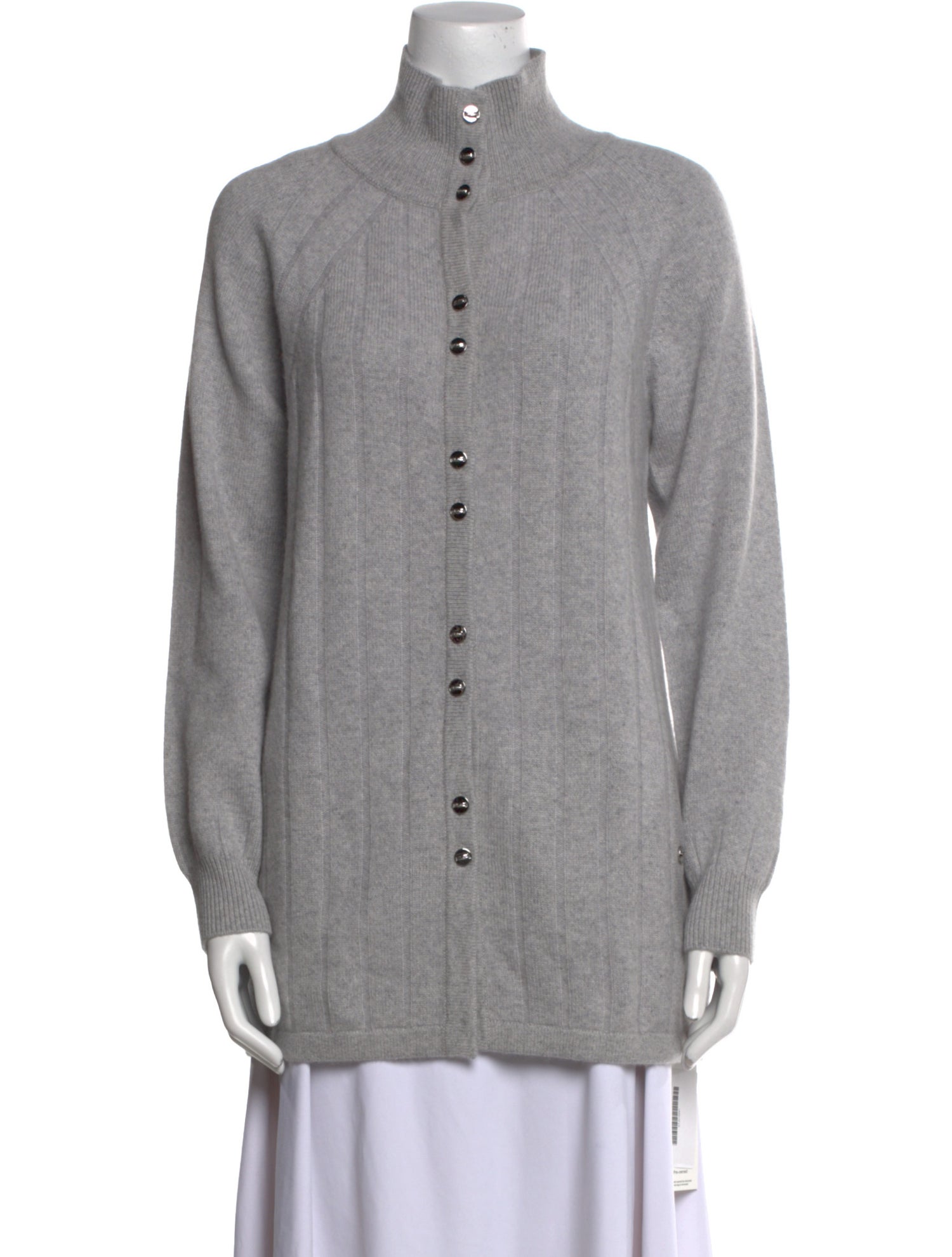 St. John Cashmere Mock Neck Sweater