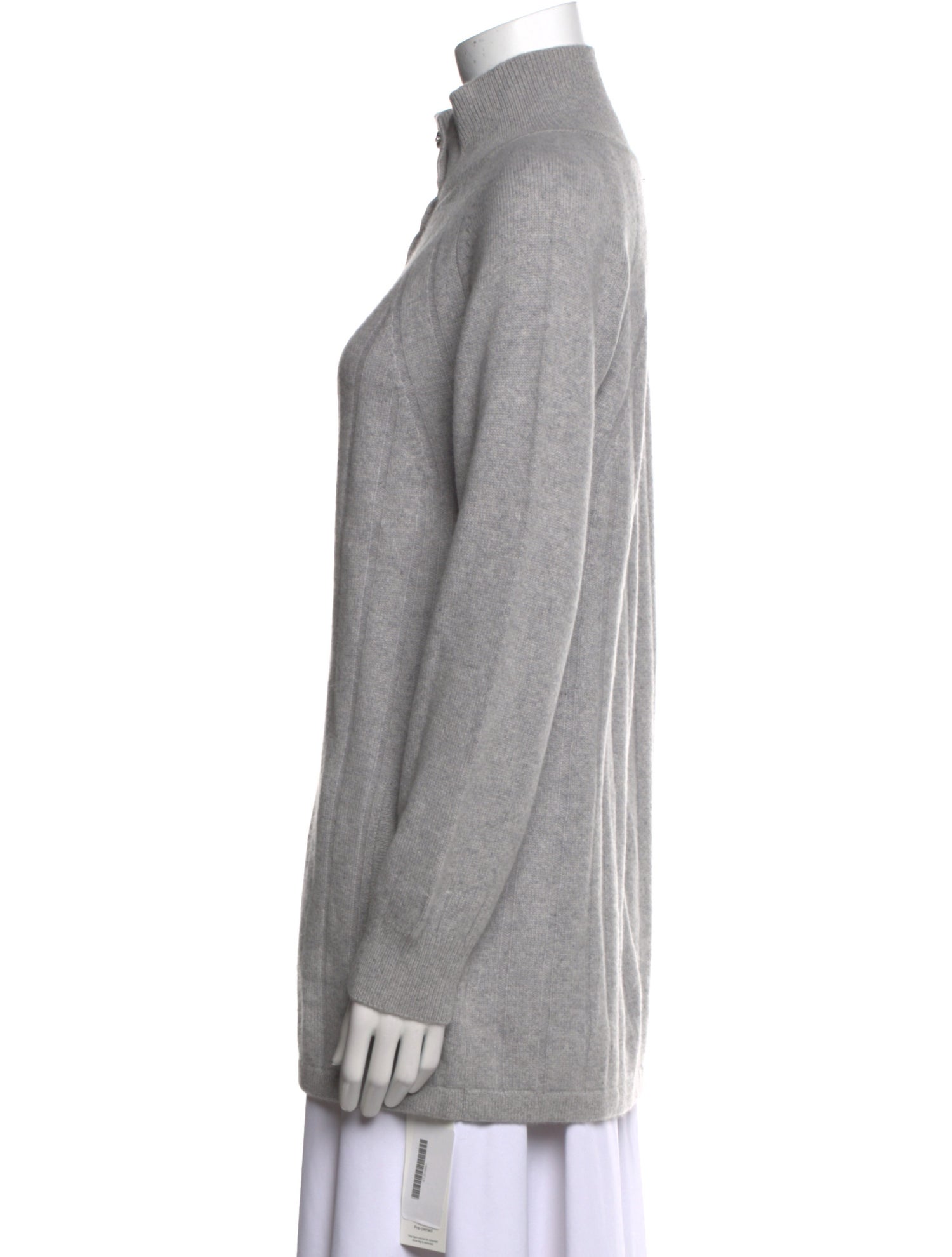 St. John Cashmere Mock Neck Sweater