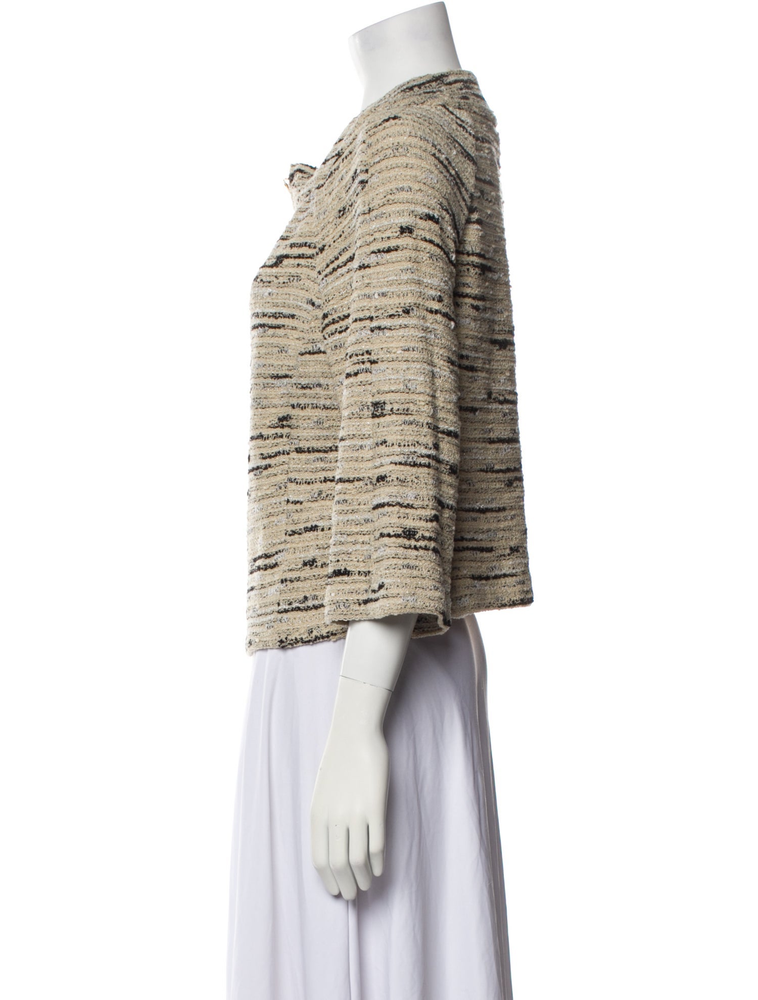 St. John Tweed Pattern Evening Jacket