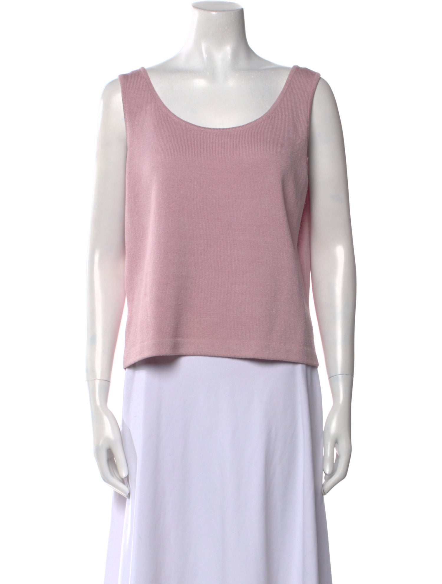 St. John Scoop Neck Sweater