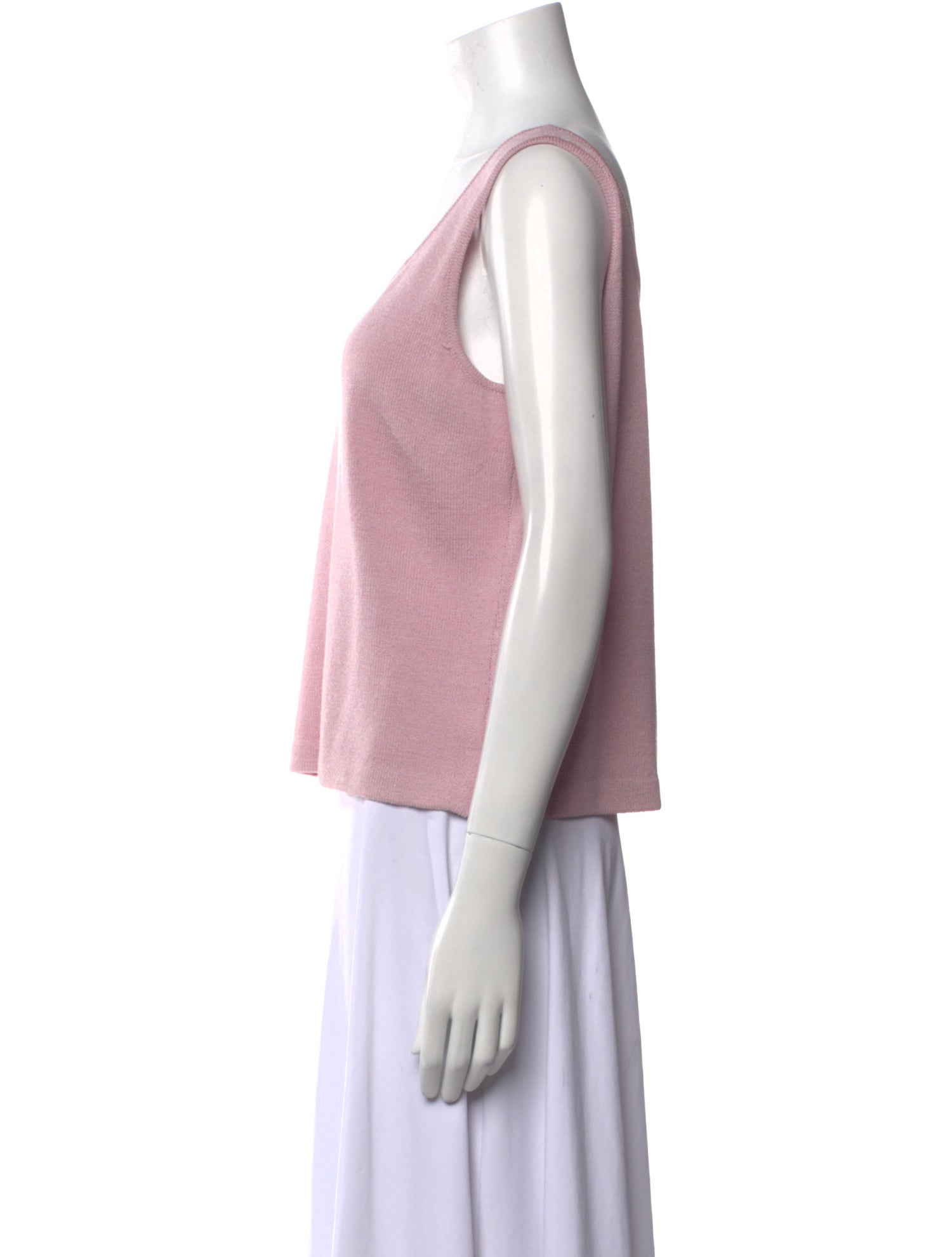 St. John Scoop Neck Sweater