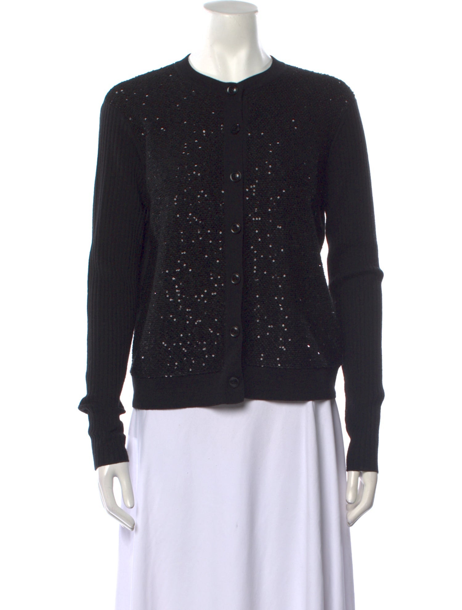 St. John Wool Crew Neck Sweater