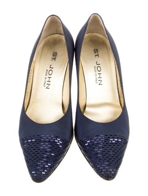 St. John Satin Pumps