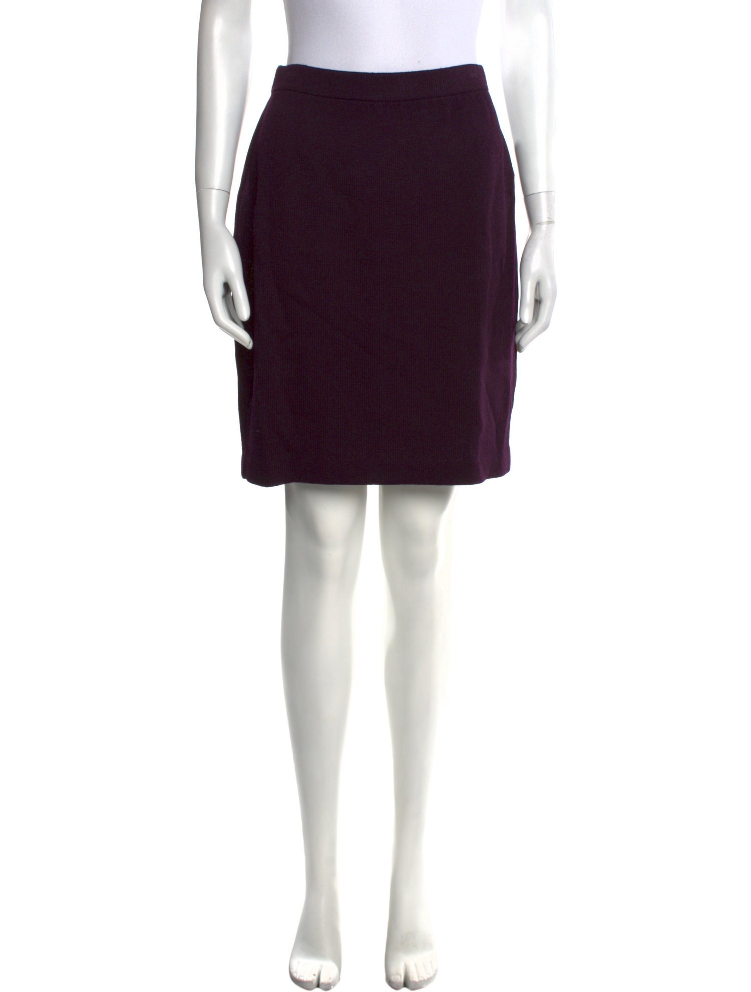 St. John Collection Wool Knee-Length Skirt