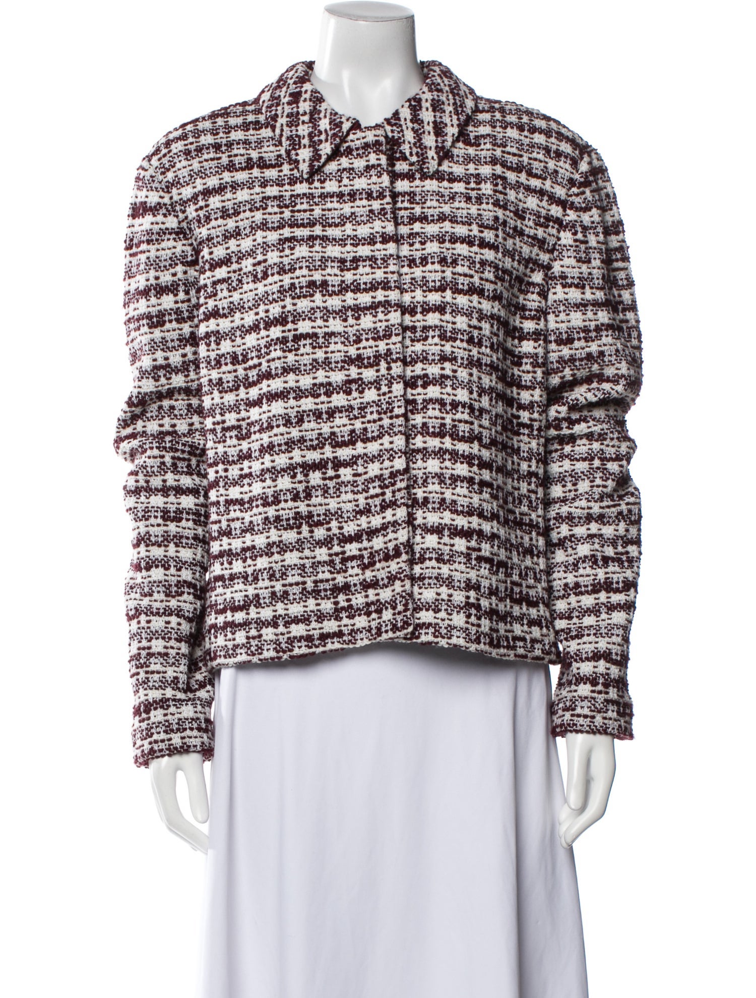 St. John Tweed Pattern Evening Jacket