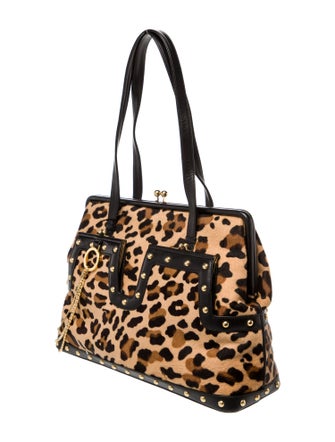 St. John Ponyhair Shoulder Bag